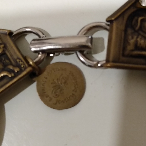 Lorraine Frances DOGGIE TIME OUT Bracelet Artistic Watch Face Dog Jewelry GIFT - Picture 2 of 7